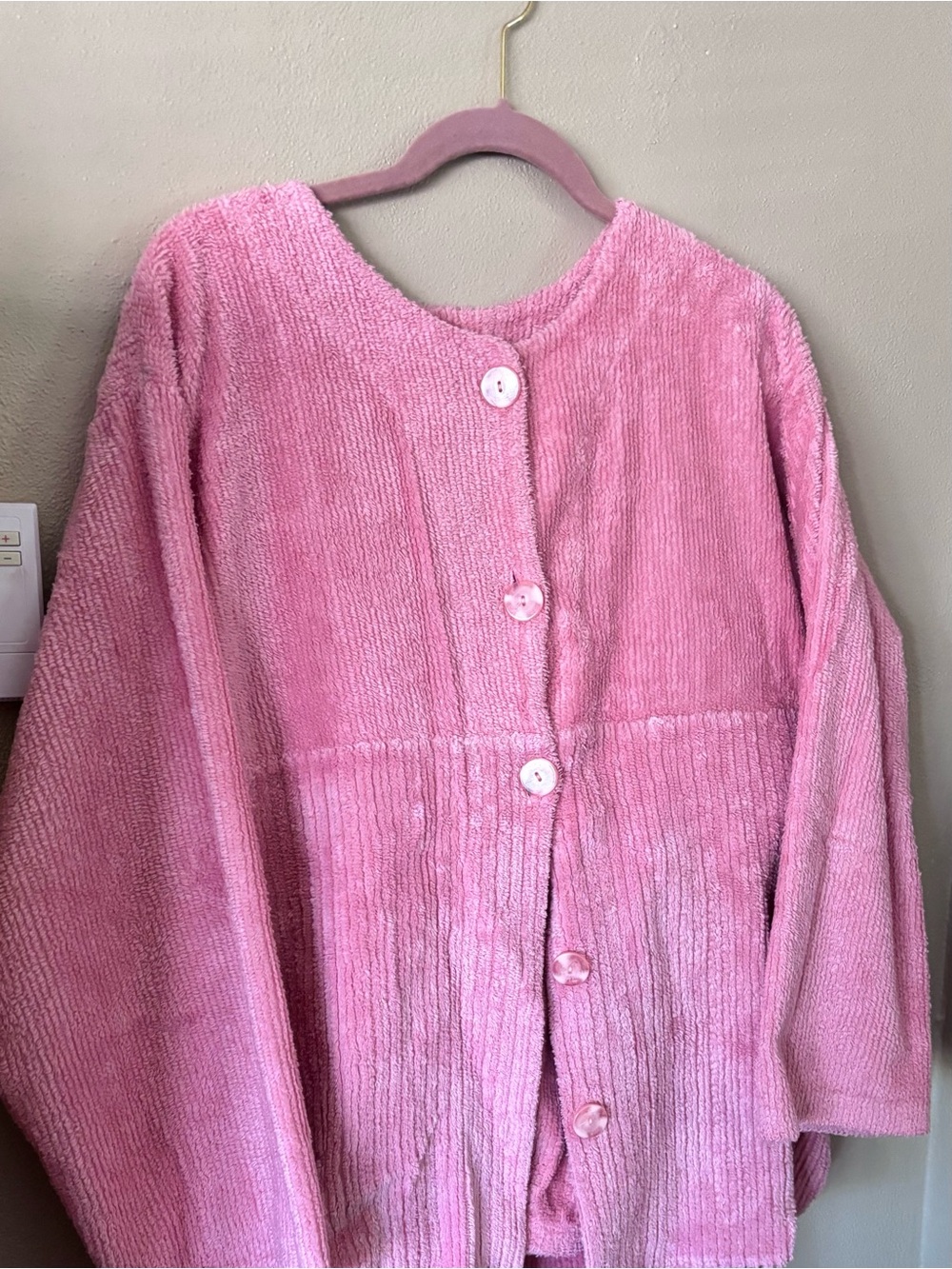 Stan Herman 2 piece winter pajamas ,size LG